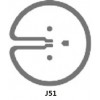 超高頻電子標簽----J51  干Inlay  濕Inlay