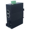 工業級一光二電光纖收發器單模雙纖